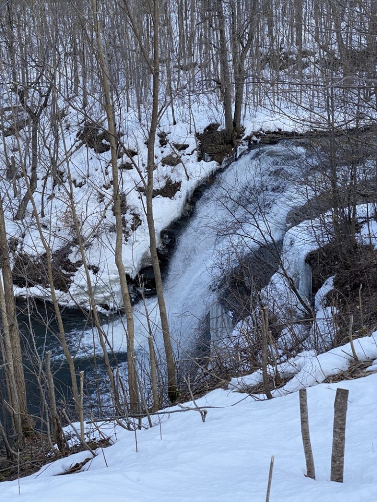 accessible viewpoint of Pixley Falls