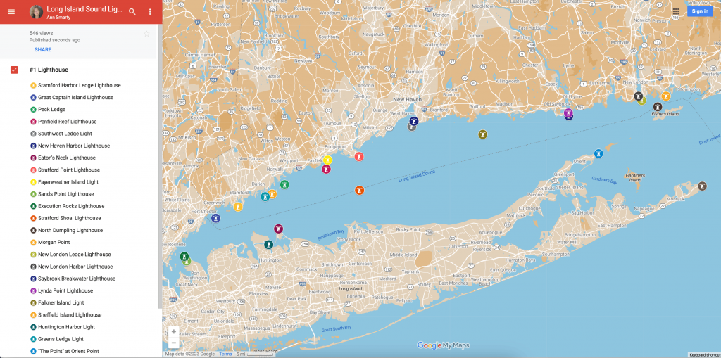 22+ Lighthouses We Sailed to on Long Island Sound