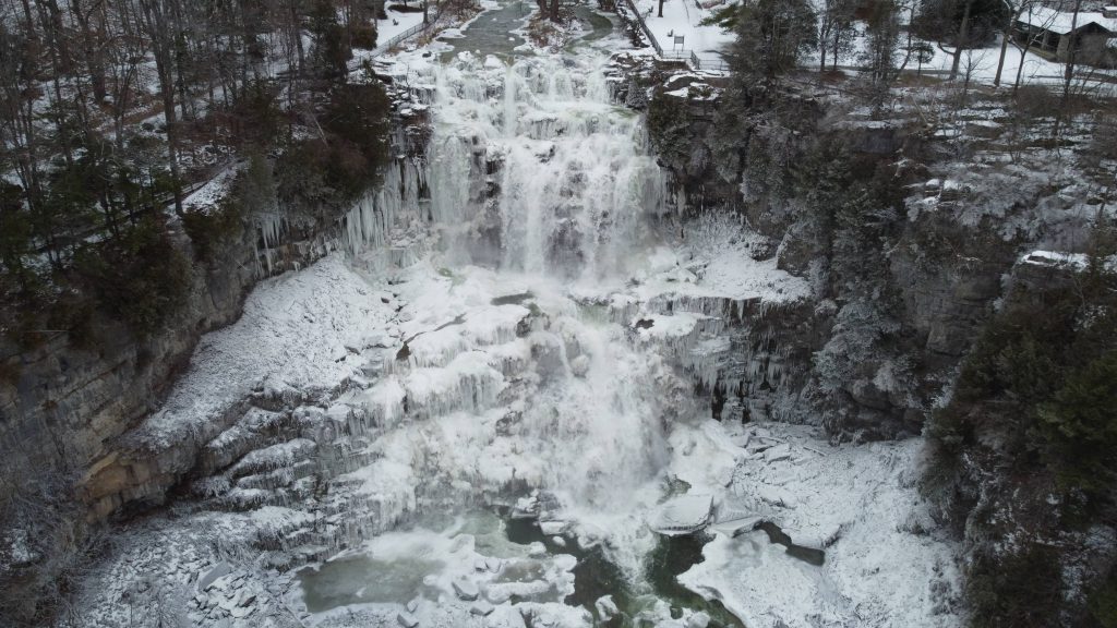 Chittenango Falls winter