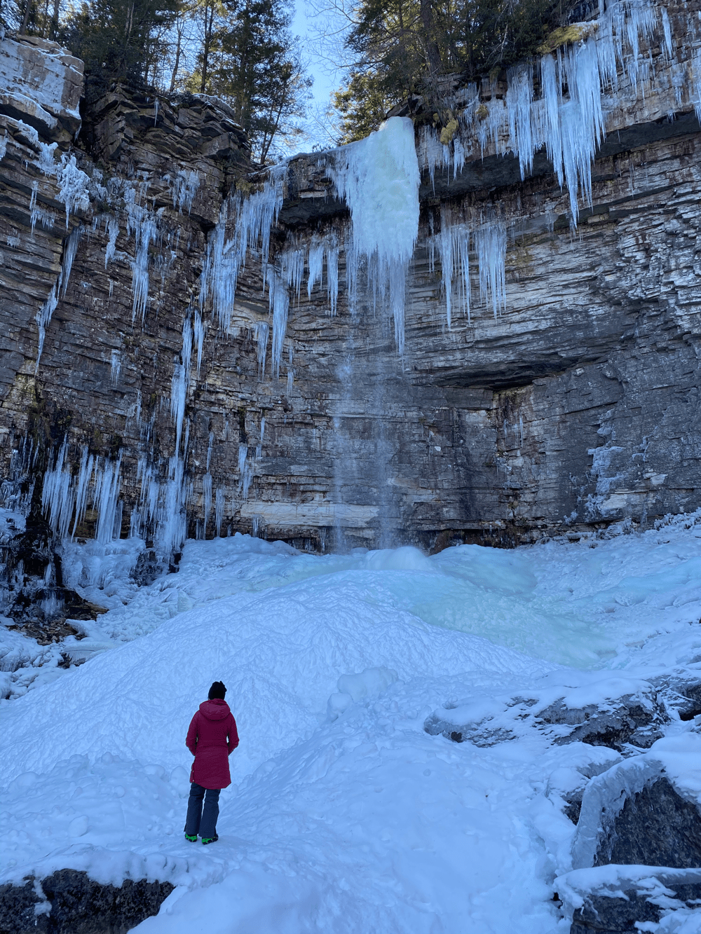 Stony Kill Falls in Minnewaska State Park As We Go Places