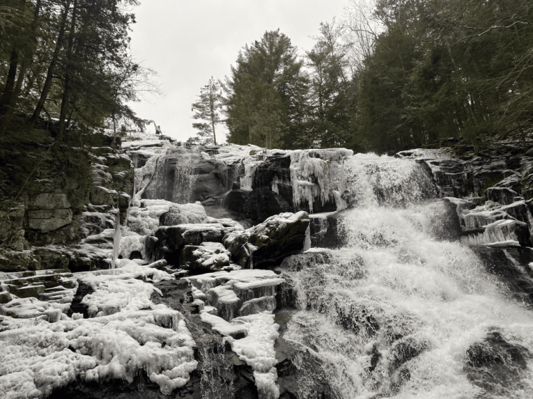 Shelving Rock Falls: Adirondack Waterfall Near Lake George