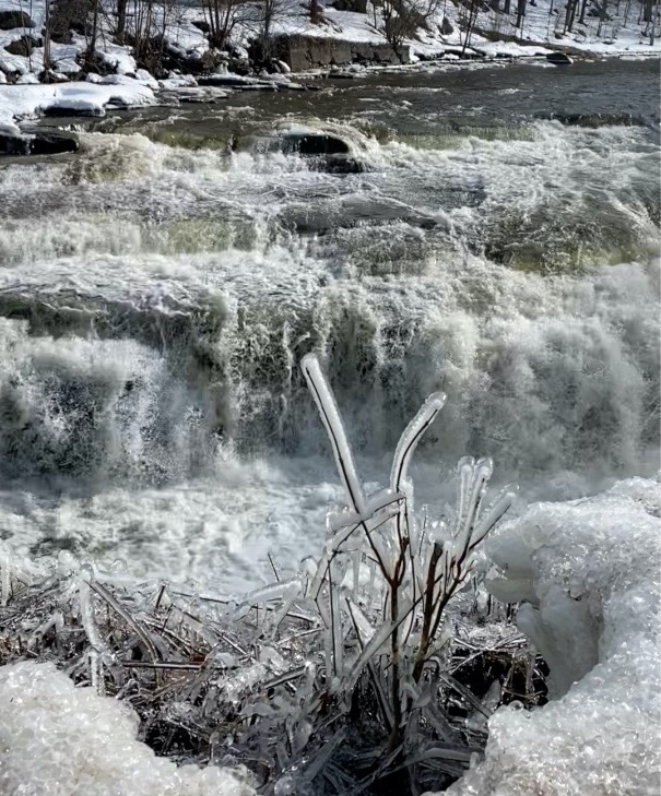 Deer River Falls in Lewis County, New York