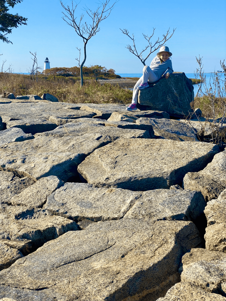 Black Rock Harbor Light trail photo spot