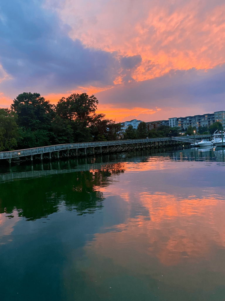 Harbor Point at Stamford Harbor at sunset photo spot