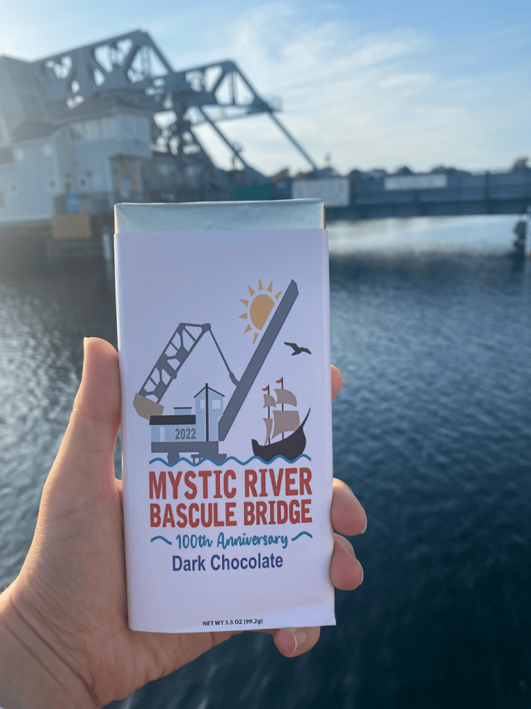 Mystic River Bascule Bridge chocolate
