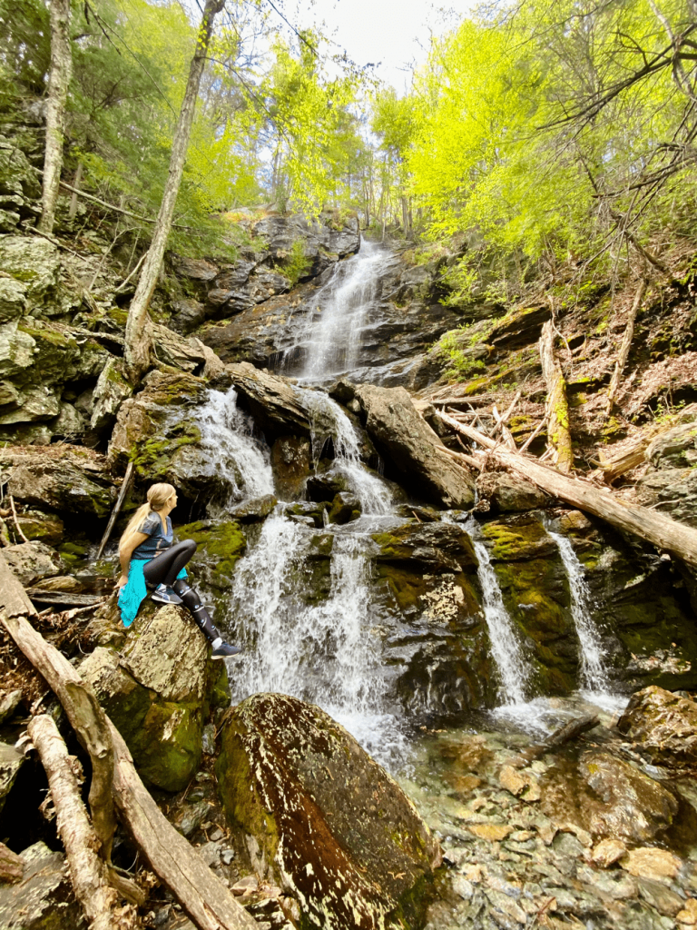 Spring at Race Brook Falls