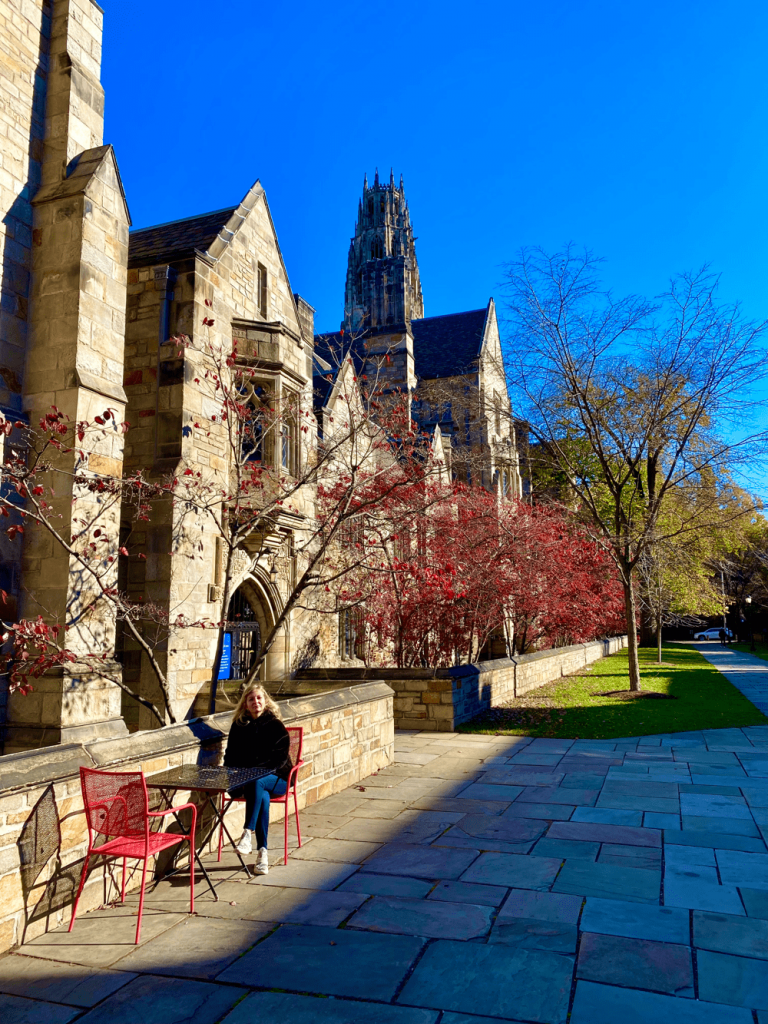 Yale Campus photo spots