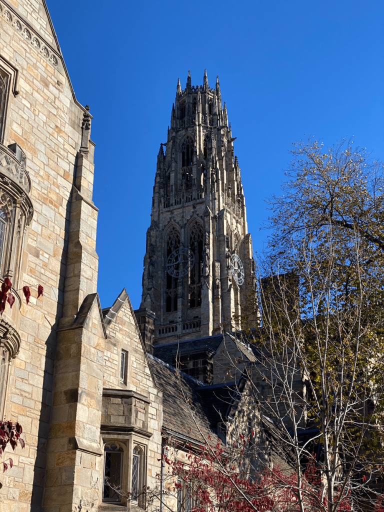 Yale Campus photo spots