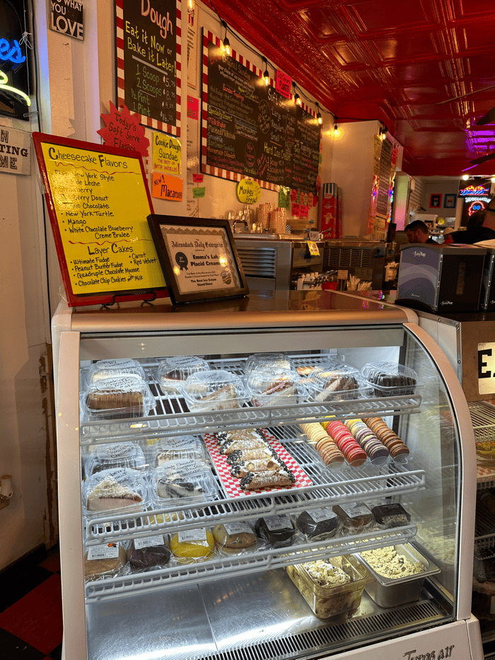 Emma's Lake Placid Creamery is such an authentic Adirondacks stop!