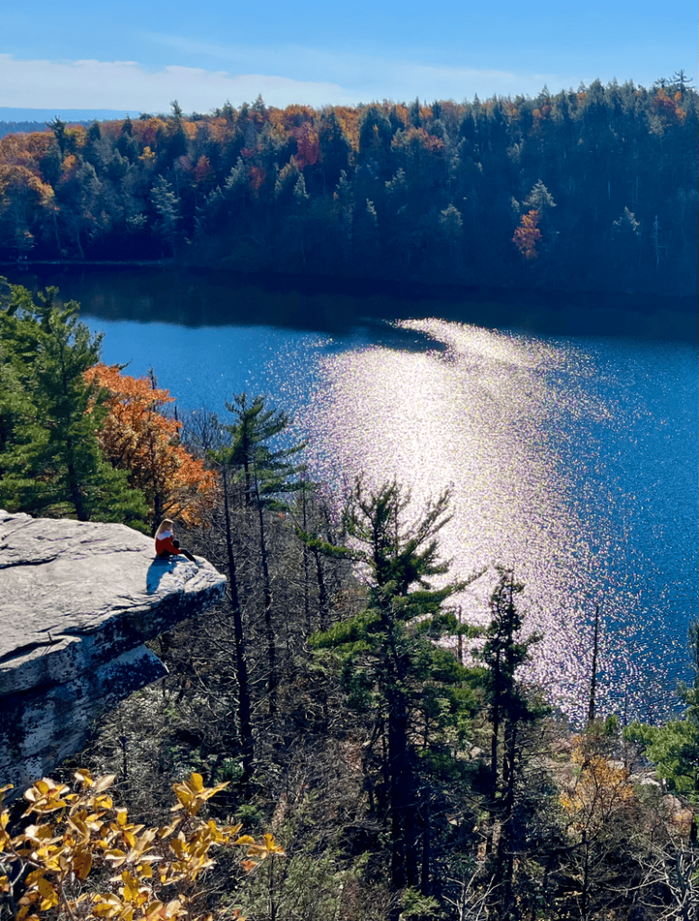 Minnewaska State Park NY foliage